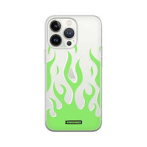 Green Fire - iPhone 13 Pro