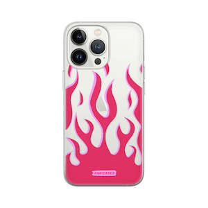 Pink Fire Flames - iPhone 13 Pro