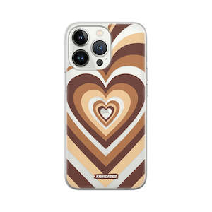 Iphone 13 Pro: Latte Hearts - iPhone 13 Pro