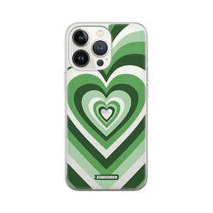 Iphone 13 Pro: Green Hearts - iPhone 13 Pro
