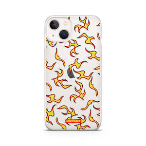 Yellow Fire Flames - iPhone 13