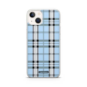 Blue Plaid - iPhone 13