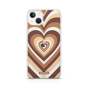 Iphone 13: Latte Hearts - iPhone 13