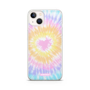 Tie Dye Hearts - iPhone 13