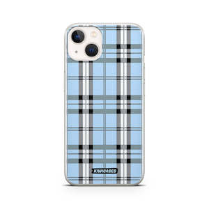 Blue Plaid - iPhone 13 Mini