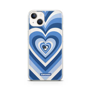 Blue Hearts - iPhone 13 Mini