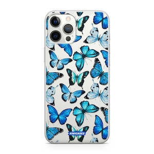 Blue Butterflies - iPhone 12 Pro Max