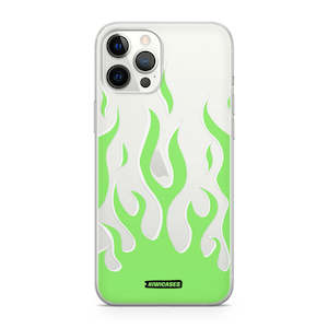 Green Fire - iPhone 12 Pro Max