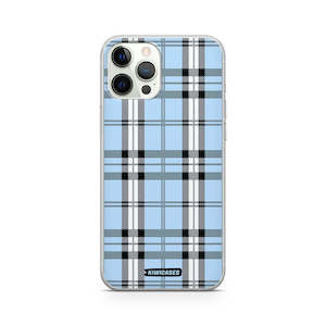 Iphone 12 12 Pro: Blue Plaid - iPhone 12/12 Pro