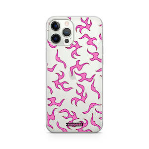 Iphone 12 12 Pro: Pink Flames - iPhone 12/12 Pro