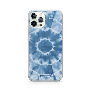 Iphone 12 12 Pro: Denim Tie Dye - iPhone 12/12 Pro