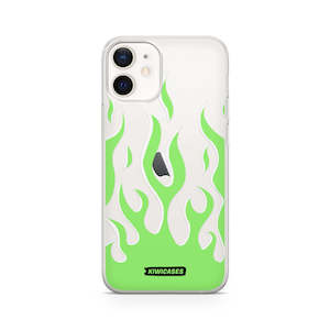 Iphone 12 Mini: Green Fire - iPhone 12 Mini