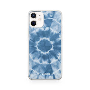 Iphone 12 Mini: Denim Tie Dye - iPhone 12 Mini