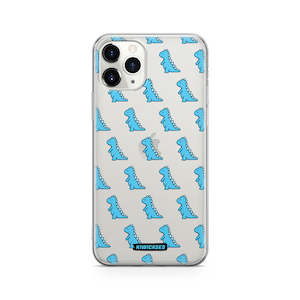 Iphone 11 Pro: Blue Dinosaurs - iPhone 11 Pro
