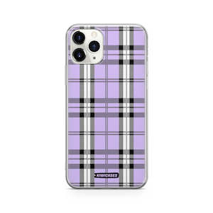 Purple Plaid - iPhone 11 Pro