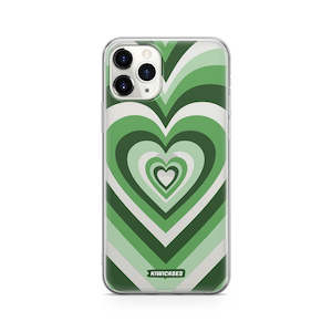 Green Hearts - iPhone 11 Pro
