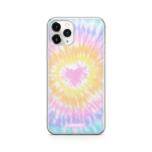 Tie Dye Hearts - iPhone 11 Pro