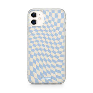 Iphone 11: Blue Checkers - iPhone 11