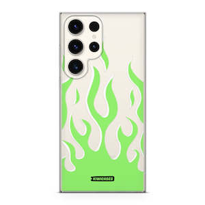 Galaxy S23 Ultra: Green Fire - Galaxy S23 Ultra