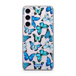 Blue Butterflies - Galaxy S23 Plus
