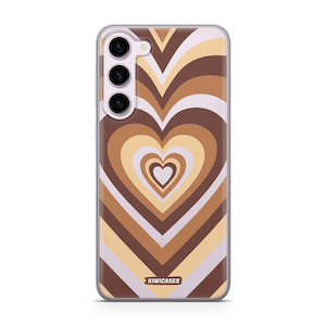 Latte Hearts - Galaxy S23 Plus