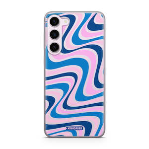Galaxy S23 Plus: Wavey Blue Pink - Galaxy S23 Plus