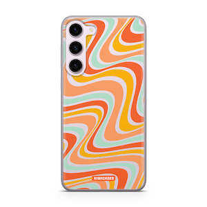 Galaxy S23 Plus: Wavey Orange - Galaxy S23 Plus