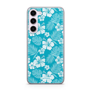 Hibiscus Blue - Galaxy S23 Plus