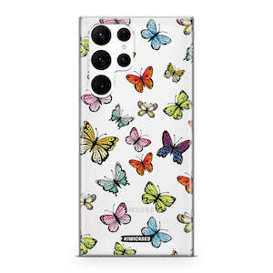 Colourful Butterflies - Galaxy S22 Ultra