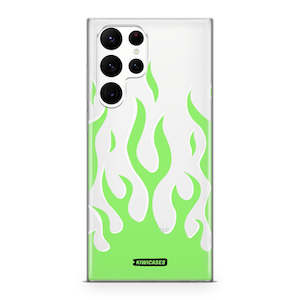 Galaxy S22 Ultra: Green Fire - Galaxy S22 Ultra
