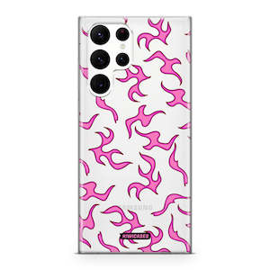 Pink Flames - Galaxy S22 Ultra