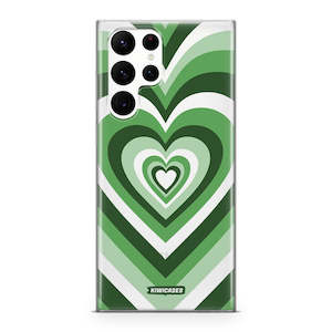 Green Hearts - Galaxy S22 Ultra