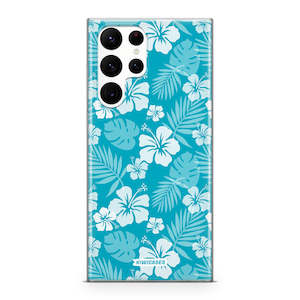 Hibiscus Blue - Galaxy S22 Ultra