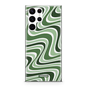 Wavey Green - Galaxy S22 Ultra