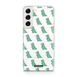 Green Dinosaurs - Galaxy S22 Plus