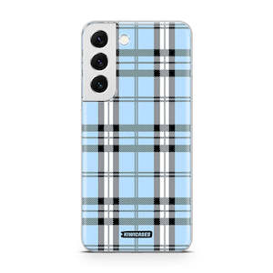 Galaxy S22 Plus: Blue Plaid - Galaxy S22 Plus