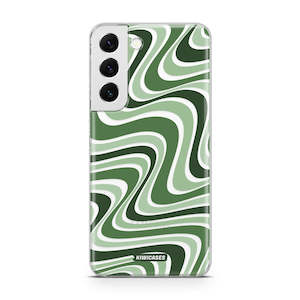 Wavey Green - Galaxy S22 Plus