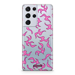 Galaxy S21 Ultra: Pink Flames - Galaxy S21 Ultra