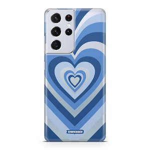 Blue Hearts - Galaxy S21 Ultra