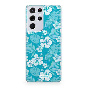 Hibiscus Blue - Galaxy S21 Ultra
