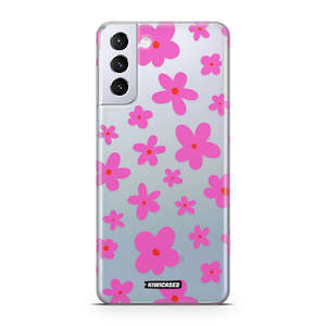 Galaxy S21 Plus: Pink Daisies - Galaxy S21 Plus