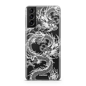 Galaxy S21 Plus: White Dragon - Galaxy S21 Plus