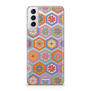 Groovy Flowers - Galaxy S21 Plus