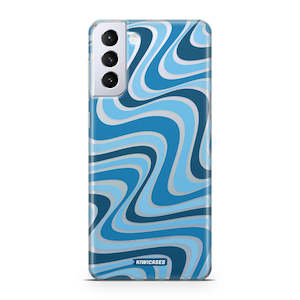 Wavey Blue - Galaxy S21 Plus