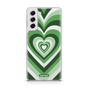Galaxy S21 Fe: Green Hearts - Galaxy S21 FE