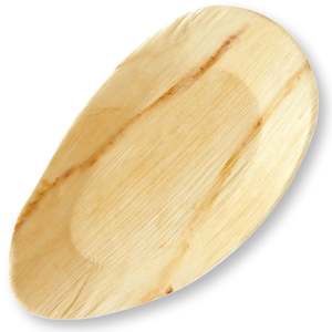 Palm Leaf Oval Dish 17 x 32cm (25 PACK)