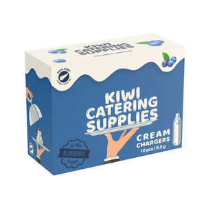 Cream Chargers: Blueberry Flavoured Cream Chargers 8.5g - 36 x 10 Pack (360 Chargers)