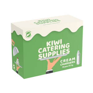 Kiwi Catering Supplies Cream Chargers 8.5g - 10 Pack