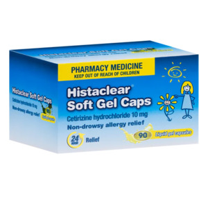 Histaclear 10mg Soft Gel Capsules