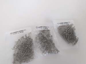 Springs And Lube: TX Springs 62g - 70g (14/16mm)